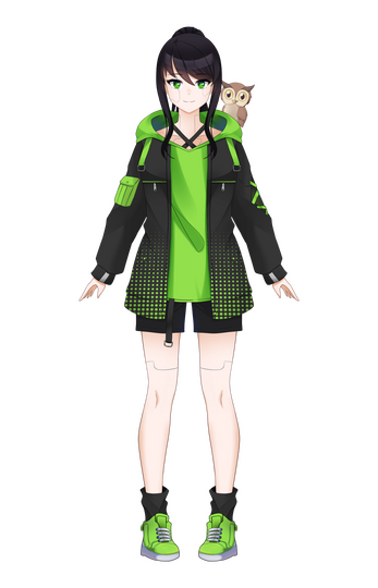 vtuber girl women anime moe
